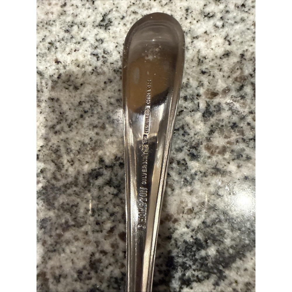 17PC Hampton Forge Stainless 025 Silverware Flatware - Picture 6 of 7